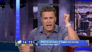 What do we make of Eagles not playing starters vs Patriots  GMFB [upl. by Eiaj]