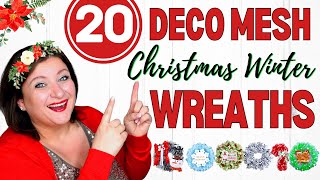 You Wont Believe These 20 Christmas Wreath IDEAS [upl. by Kiona]