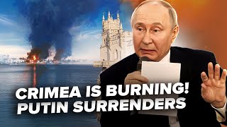 Massive ATTACK on Crimea Putin has lost CONTROL Trump urgently changes the plan for Ukraine [upl. by Asirac]