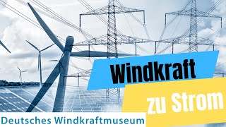 Technik So wird aus Wind elektrischer Strom erzeugt [upl. by Atnohsal242]