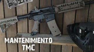 Cómo dar Mantenimiento a una marcadora TMC de tippmann PAINTBALL [upl. by Vada698]