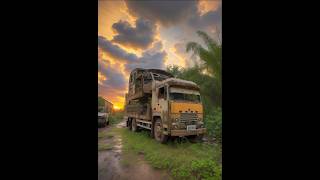 Abandoned Truk Trailer Bawa Bekoshorts short viralvideos trending animasimobiltruk herichannel [upl. by Bouchier857]