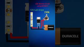 LED Dimmer circuit using MOS FET [upl. by Orren41]