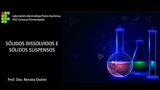 Sólidos Suspensos e Dissolvidos [upl. by Darwen231]