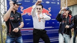 Gangnam Style Rocks At Korean Grand Prix 2012 [upl. by Ahern333]