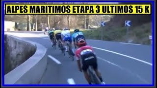 TOUR ALPES MARITIMOS 2021 🔴 ETAPA REINA 🌋ULTIMOS 15 KILOMETROS con 💥 NAIRO Quintana [upl. by Punak]