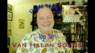 Top Ten Van Halen Songs [upl. by Ayra]