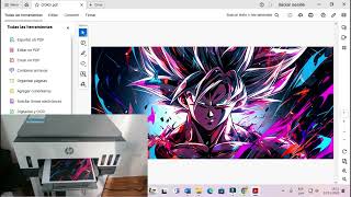 Como imprimir poster o afiche desde PDF WORD o una imagen en impresoras Hp 😎🖨️✅ [upl. by Tychonn]