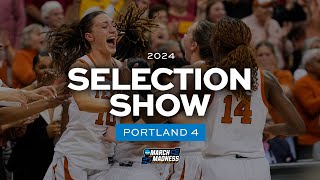 Womens 2024 NCAA tournament bracket  Portland 4 [upl. by Evan]