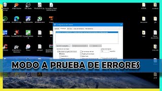 COMO ENTRAR EN MODO A PRUEBA DE ERRORES WINDOWS 108 7 2021 [upl. by Einrae248]