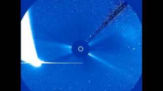 Year 2007 to 2008  SUN EVENTS  SOHO  LASCO C3 NASAESA PT 10  Comet McNaught  C2006 P1 [upl. by Sedruol]