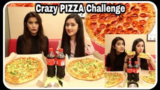 2X Pizza Challenge FtThat Glam Girl  Dominos Pizza Eating Challenge  Super Style Tips [upl. by Ellenet]