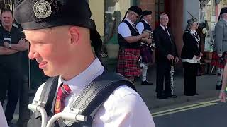 Innerleithen Pipe Band Championships 2024 [upl. by Eatnuahc903]