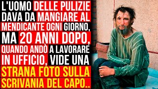 Un Addetto Alle Pulizie Dava Da Mangiare A Un Mendicante Ogni Giorno Ma 20 Anni Dopo [upl. by Oniram]