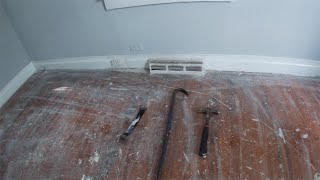 How to remove an old baseboard diffuserheat register fast 2020 [upl. by Maples]