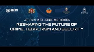 Reshaping the Future of Crime Terrorism and Security  Artificial Intelligence and Robotics [upl. by Ajax]