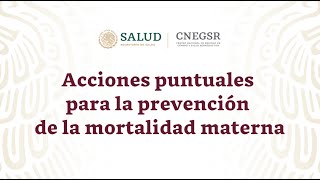 4 Caja de emergencias obstétricas  Salud Materna [upl. by Heringer40]