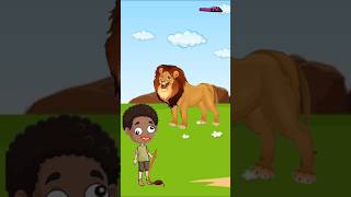 यह किसकी पूँछ है 🦁Hindi Cartoon  Comedy Funny Cartoon cartoon shorts animation funny [upl. by Paul]