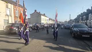 Dervock Young Defenders  Black Saturday in Ballymena 20244 [upl. by Rednasyl]