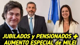 ¡ANUNCIO OFICIAL ANSES 🔥 AUMENTO ESPECIAL para JUBILADOS y PENSIONADOS ✚ NOVEDADES de MILEI [upl. by Trudie38]