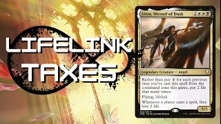 What are the best EDH cards for Liesa Shroud of Dusk  Lifelink Taxes Commander [upl. by Toft]