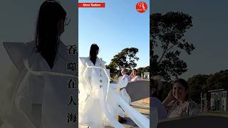 ❣️National costume street style fashion HANFU clothing fashion hanfu fyp fypシ゚viral ootd [upl. by Sudoeht322]