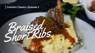 Braised Short Ribs  OneStopChop [upl. by Ahsieyk716]