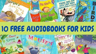 10 Free Audiobooks For Kids  30 Minutes of Reading For Kids [upl. by Swehttam]