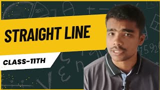 Straight line class11th math what is straight line pacademy [upl. by Gnirol]