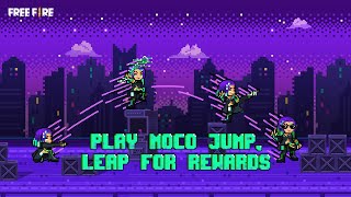 Moco Jump MiniGame Tutorial  Garena Free Fire [upl. by Jaymee]