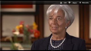 Interview with IMF Managing Director Christine Lagarde [upl. by Yeung149]