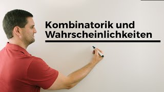 Kombinatorik und Wahrscheinlichkeiten HöchstensAufgabe Beispiel  Mathe by Daniel Jung [upl. by Nnateragram228]