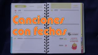 Canciones con fechas [upl. by Hourihan]