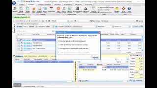Compensazione contabile fra fattura e nota credito [upl. by Ainit]