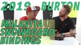 2019 Burton Malavita Leather Snowboard Binding Review [upl. by Eeznyl]