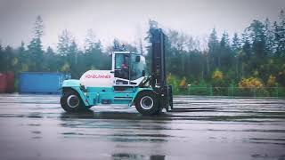 quotKonecranesquot electric forklift EVER [upl. by Zitah792]