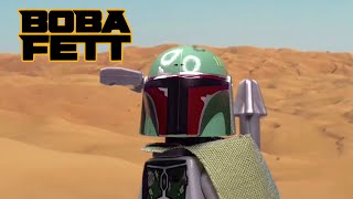 Boba Fett Escapes The Sarlacc Pit  Lego Stop Motion [upl. by Nabru]