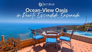 Stunning Ocean amp Bay Views 4Bedroom Home for Sale in Puerto Escondido Ensenada Baja California [upl. by Aneekal]