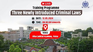 📡LIVE Training Programme on Three Newly Introduced Criminal Laws  Day  2 [upl. by Avlis]