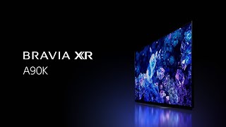 FIRST LOOK Sony A90K BRAVIA XR™ MASTER Series TV [upl. by Eenyaj]