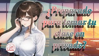 ASMR Roleplay – 🔥Profesora Sexi Te Confiesa💋🔥Español [upl. by Athal]