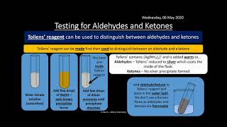 OCR A 612 Carbonyl Compounds REVISION [upl. by Osmen718]