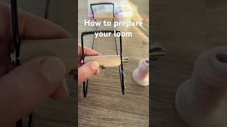 Easy Bead Loom Setup Start Crafting in Minutes beads handmade beadedjewelry handmade diy [upl. by Rubio]