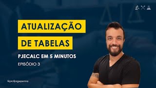 Como e por que atualizar tabelas do PJECALC em 5 minutos [upl. by Pammi]