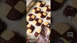 Make CHECKERBOARD COOKIES 🍪 😋 with me With a Story [upl. by Kazim]