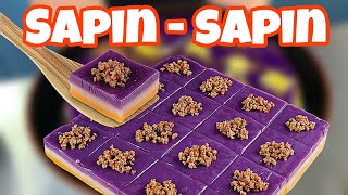 TRADITIONAL SAPINSAPIN  Easy Recipe [upl. by Shelburne489]