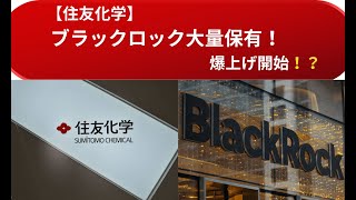 【住友化学株爆上げ！？】あのブラックロックが大量保有報告！黒字転換＆株価上昇なるか？！ [upl. by Camila728]