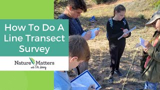 How to Do a Line Transect Survey  Nature Matters Academy [upl. by Worthington]