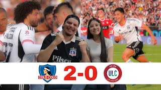 ColoColo vs U La Calera  Reacción al tremendo triunfo del Cacique [upl. by Ndnarb]