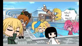 Hetare Pool Party Gacha Life Edit [upl. by Leirud723]